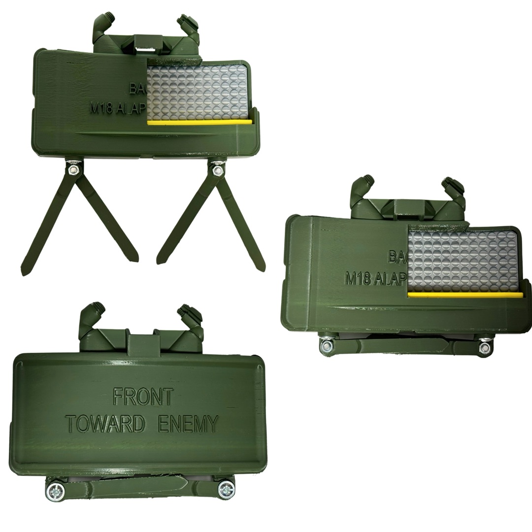 Макет протипіхотної міни M18A1 “Клеймор” у розрізі